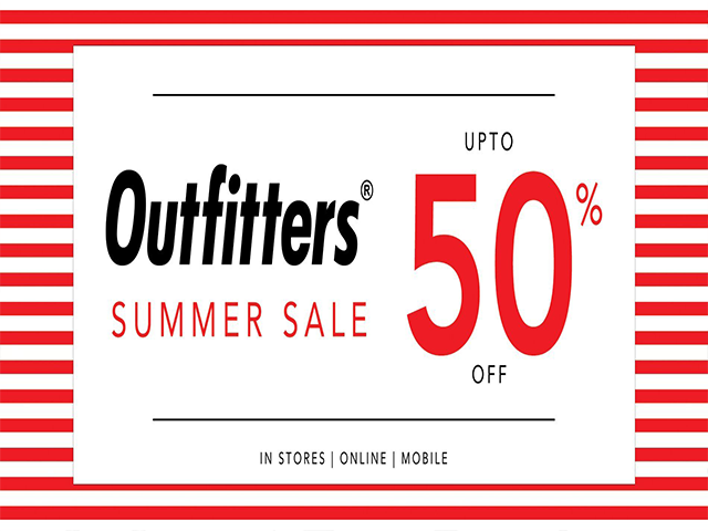 Outfitters Sale 2023 Flat 50% Off Price & Discounts