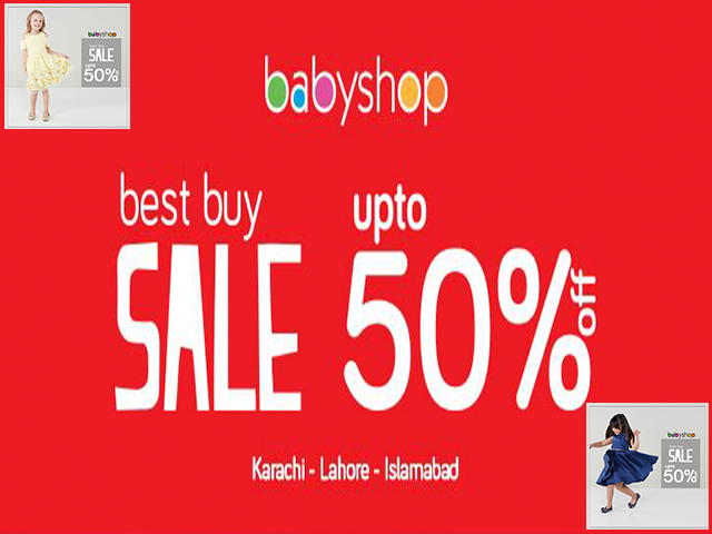 Babyshop Best Buy Sale! Get upto 50% Off from 13th September 2019