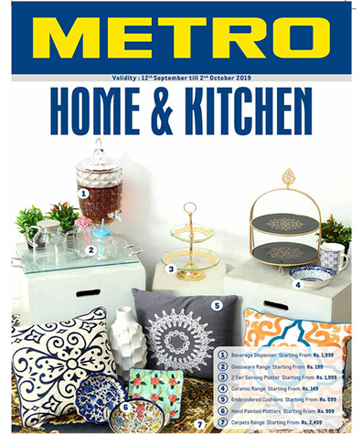Metro Cash & Carry Home & Kitchen promotion! 12th Sep – 2nd Oct 2019
