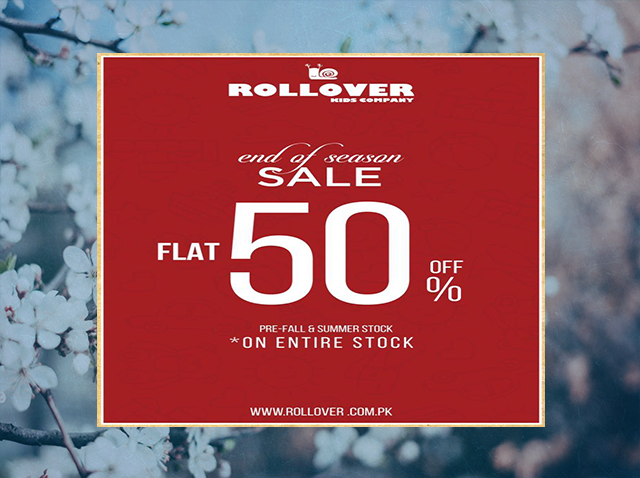 Rollover Kids Sale! Flat 50% OFF from 1st December 2024