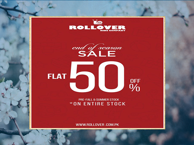 Rollover Kids Sale! Flat 50% OFF from 15th September 2019
