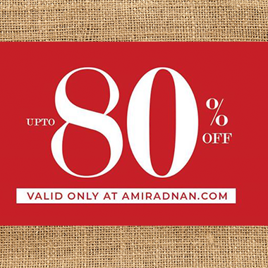 Amir Adnan special offer! Up to 80% off on all products