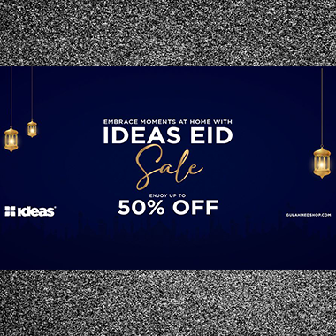 Gul Ahmed Ideas Eid Sale! Get up to 50% off from 8th May 2020