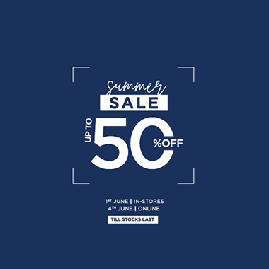Sapphire Annual Summer Sale! Up to 50% off on everything