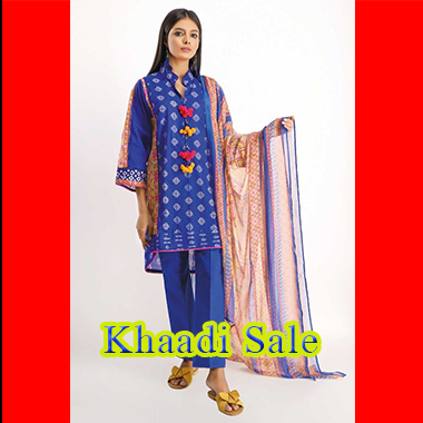Khaadi Sale - 23rd March Pakistan Day Sale - Flat 30% off in stores & online