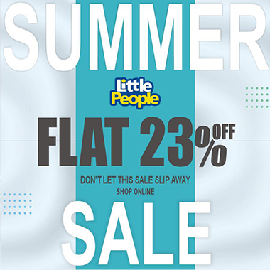 Little People Summer Sale 2020! Flat 23% off