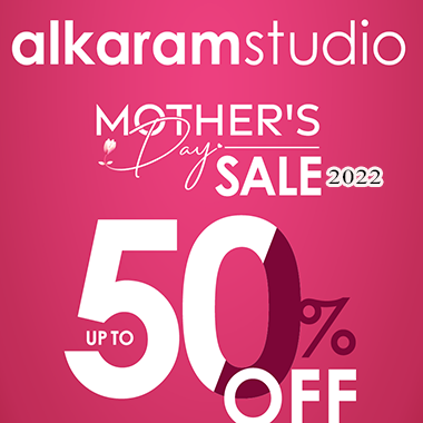 Alkaram Mother’s Day Sale! up to 50% off May 2022