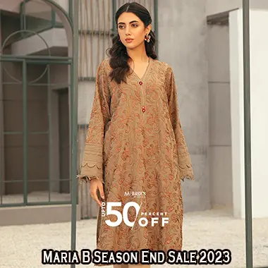 Maria B Season End Sale 2023 Winter Collection Upto 50% Off