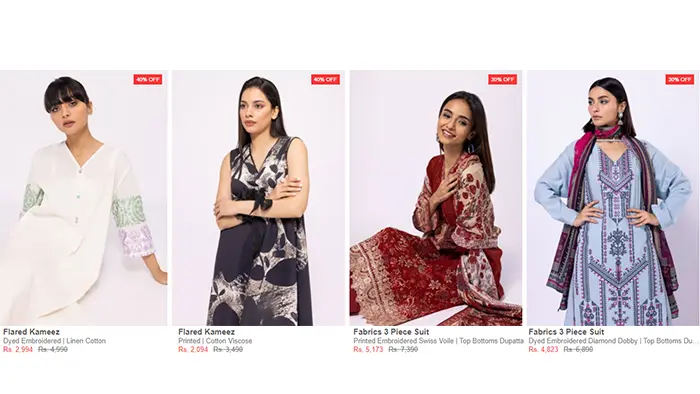 Khaadi Summer Sale 