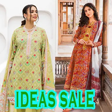 Gul Ahmed Ideas Sale 2023! Upto 70% off in stores & online