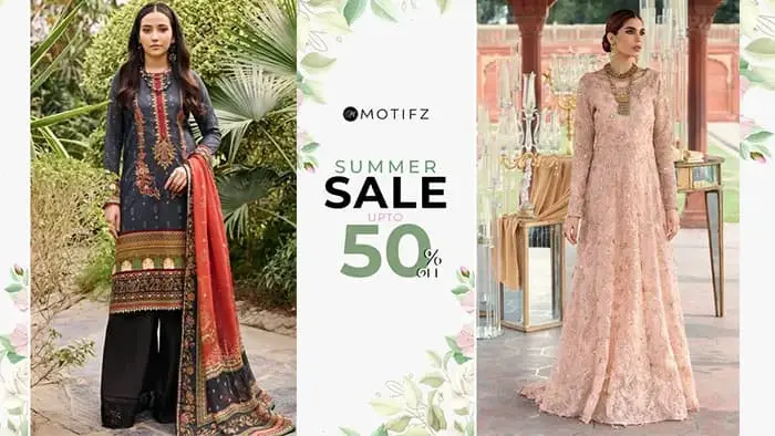 Motifz Summer Sale 2023 Unstitched Upto 50% Off with price